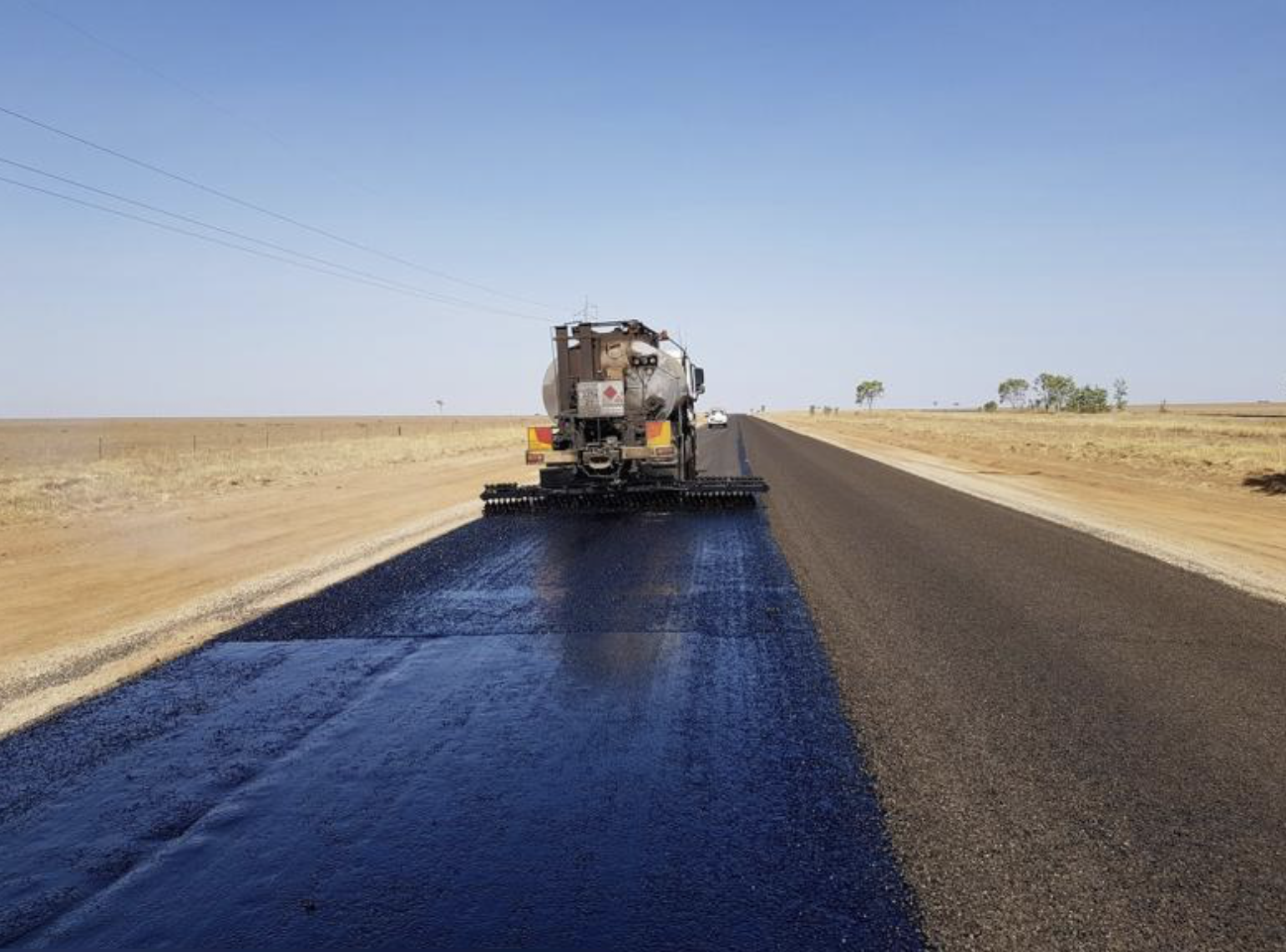 Road pavement and sealing works